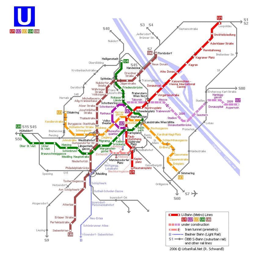 வரைபடம் வியன்னா ட்ராம்