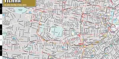 வரைபடம் வியன்னா தெரு