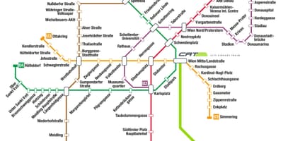 வியன் ரயில் வரைபடம்